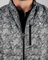 Marble Puff Vest