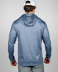 Dusty Blue Speckle Golf Hoodie