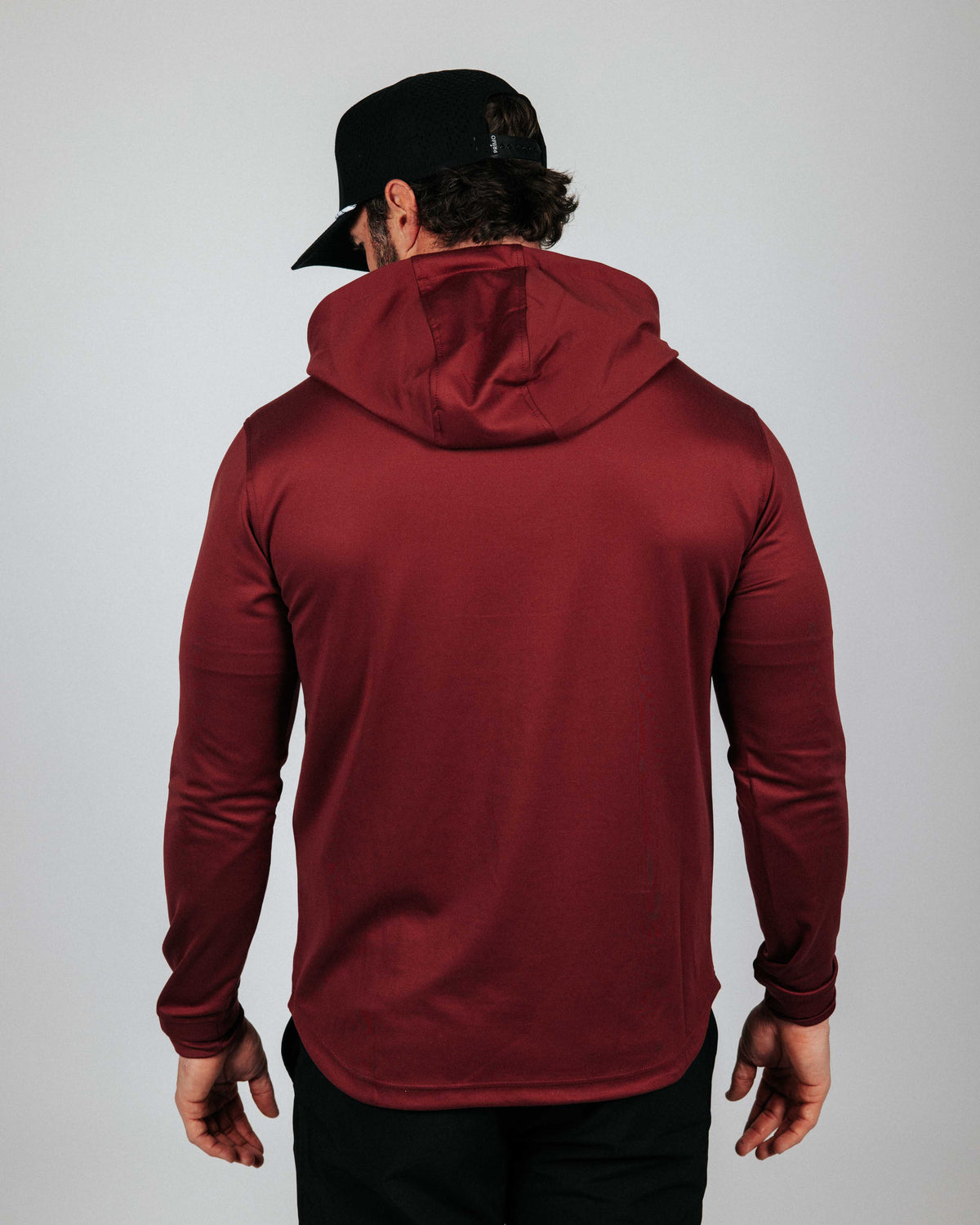 Maroon Golf Hoodie