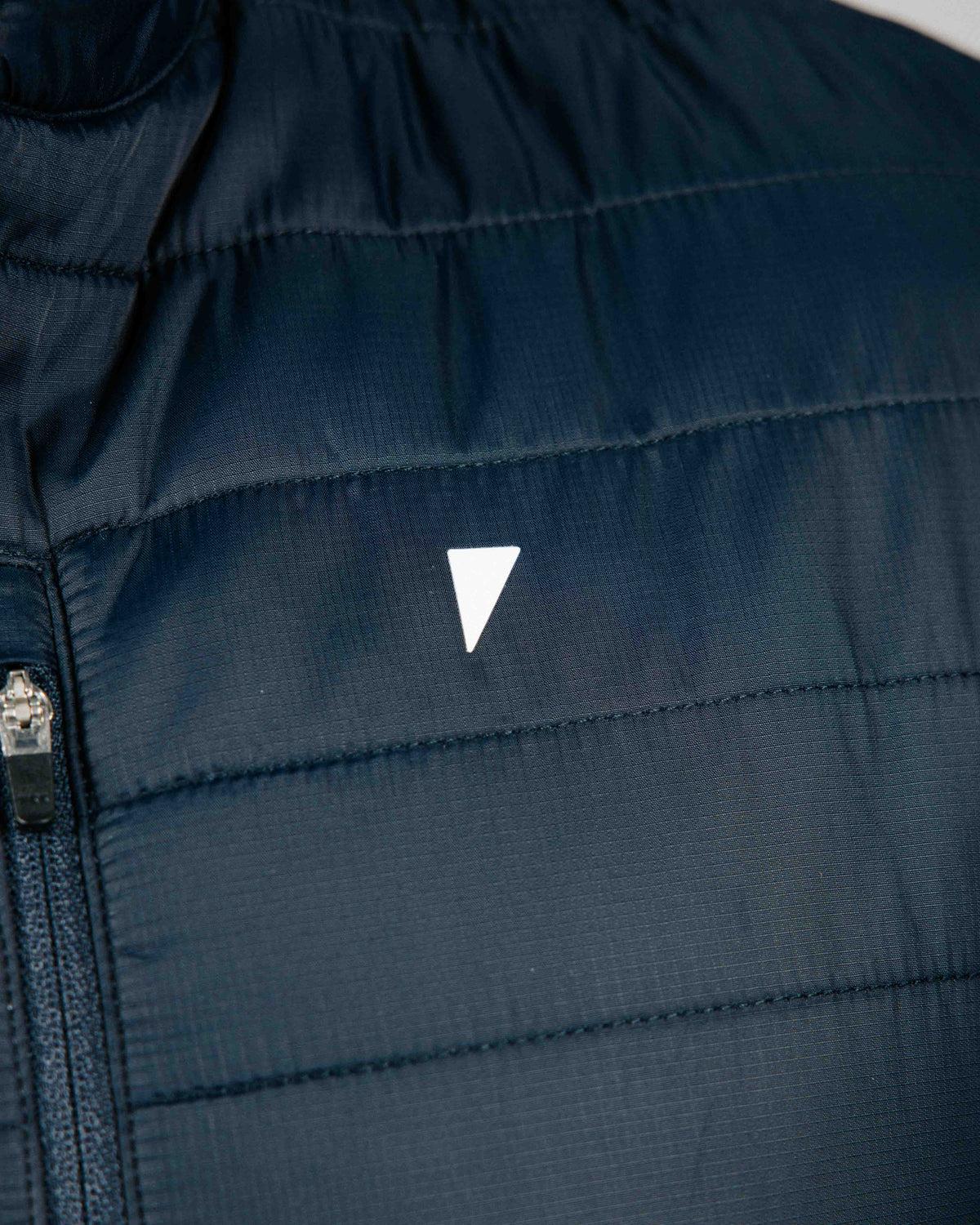 Navy Puff Vest