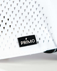 White Serif Two Tone Hat