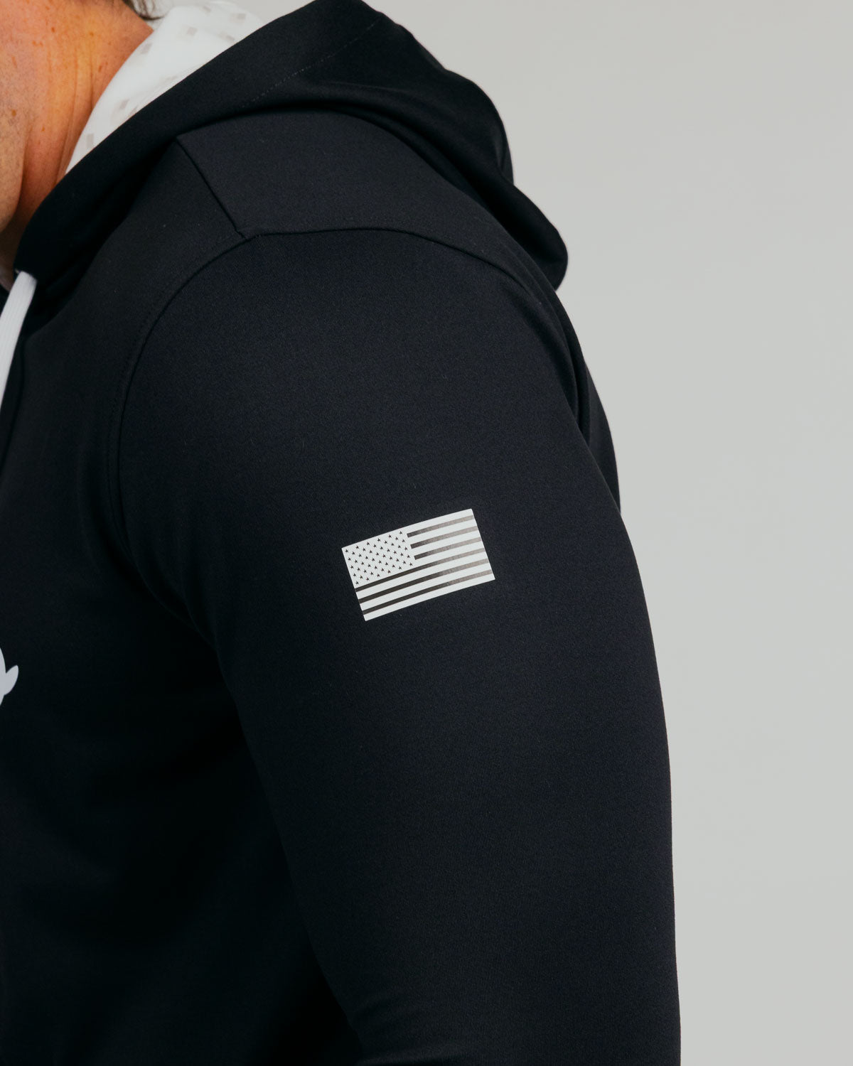 American Black Hoodie