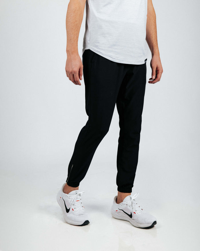 Men's Black Active Jogger