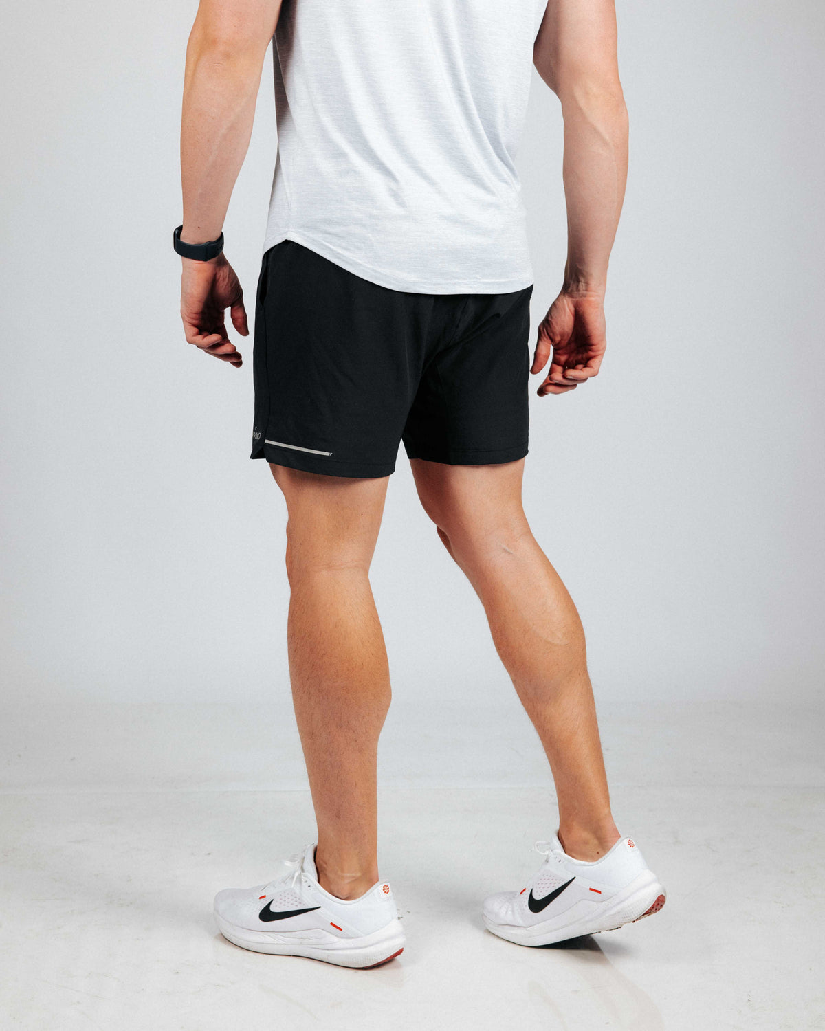 Men's Black Active Shorts