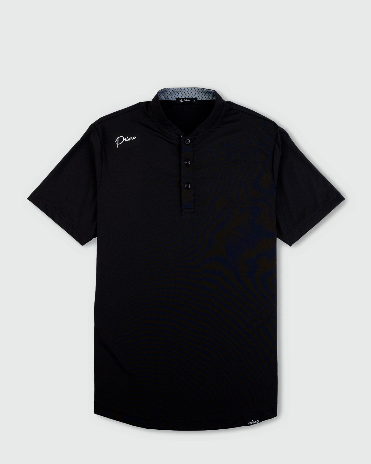 Black Cursive Blade Polo