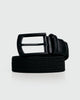 Black Pro Braided Belt