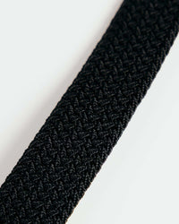 Black Pro Braided Belt