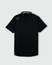 Black Cursive Classic Polo