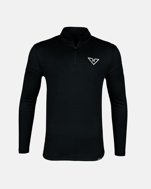 Black HyFlyers Quarter Zip