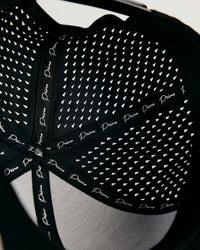Black Tour Essential 6 Panel Hat