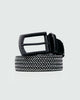 Black Winslow Pro Braided Belt
