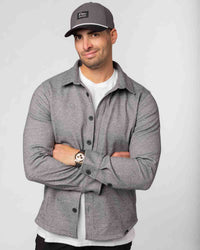 Dark Gray Button Up Shirt