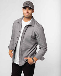 Dark Gray Button Up Shirt
