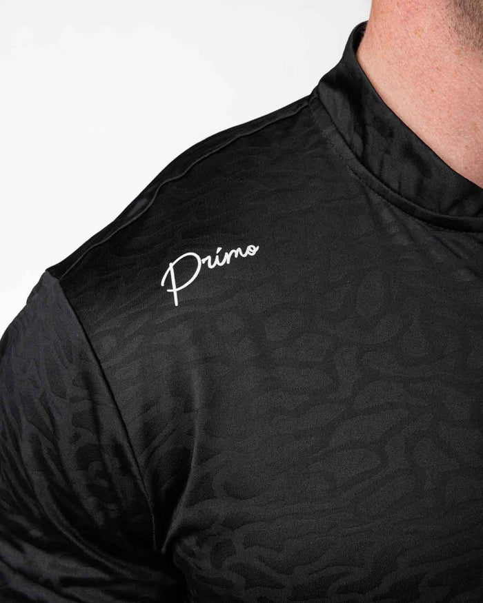 Black Luxe Blade Polo