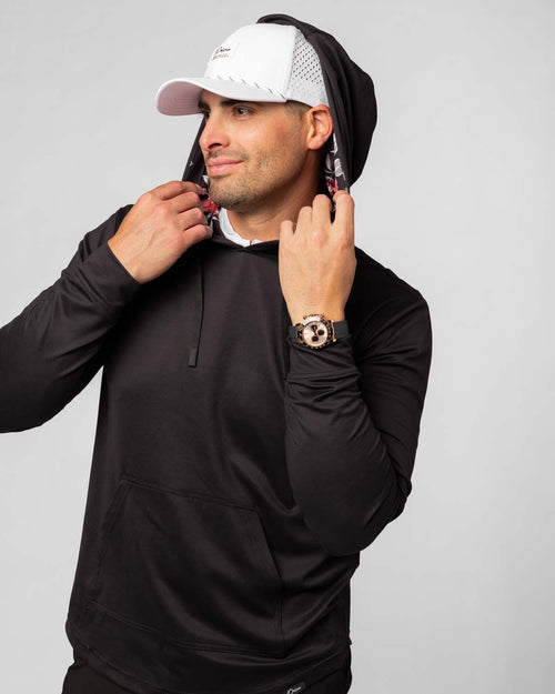 Botanical Cursive Golf Hoodie