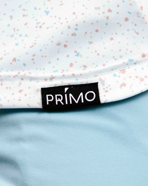 Blade Collar Polo - Cotton Candy primo logo tag on hem