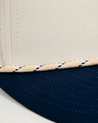 Cream | Navy Golf Hat