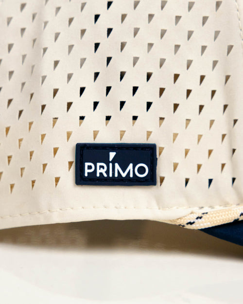 Cream | Navy Golf Hat