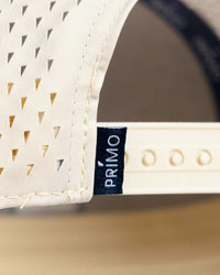 Cream | Navy Golf Hat