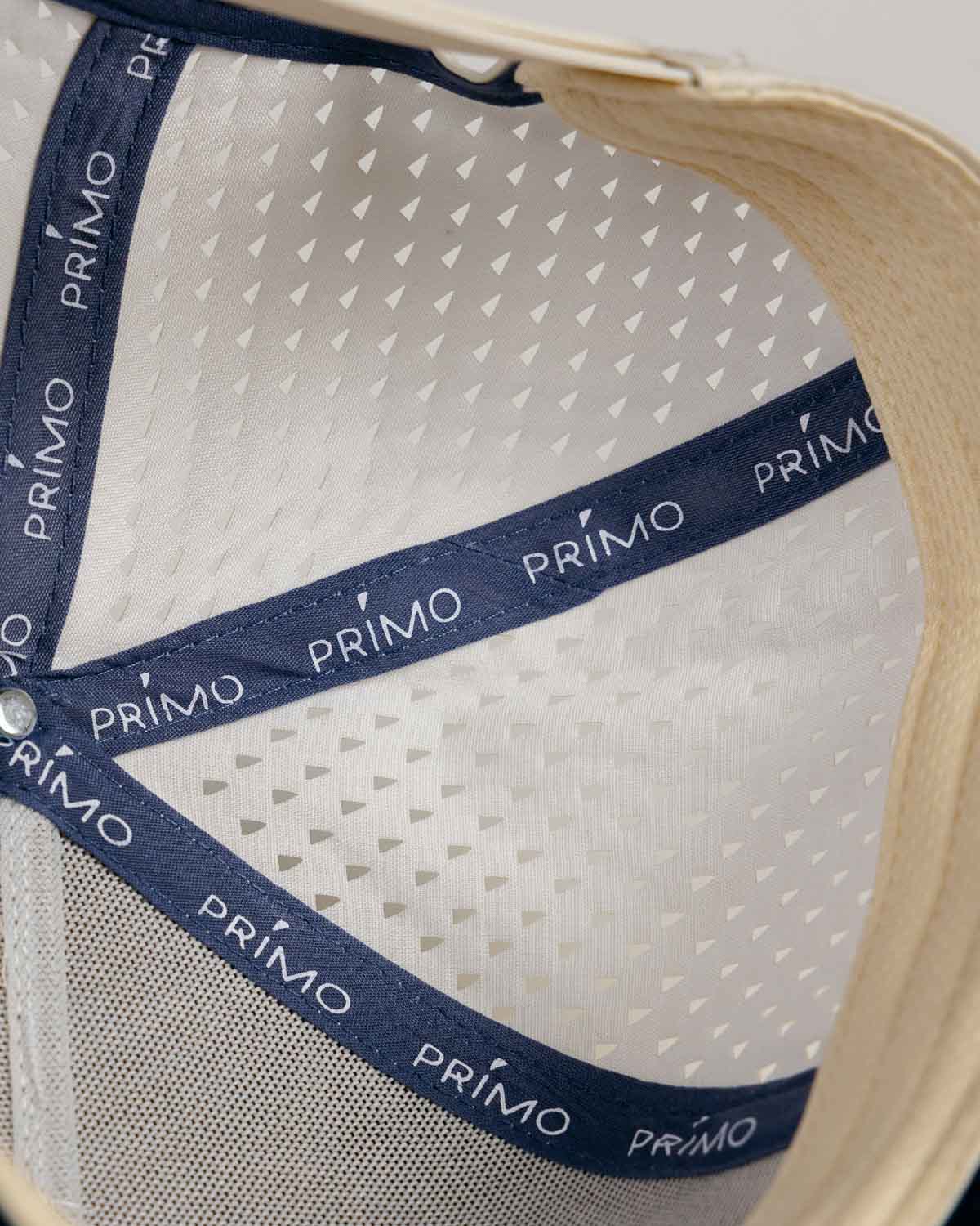 Cream | Navy Golf Hat