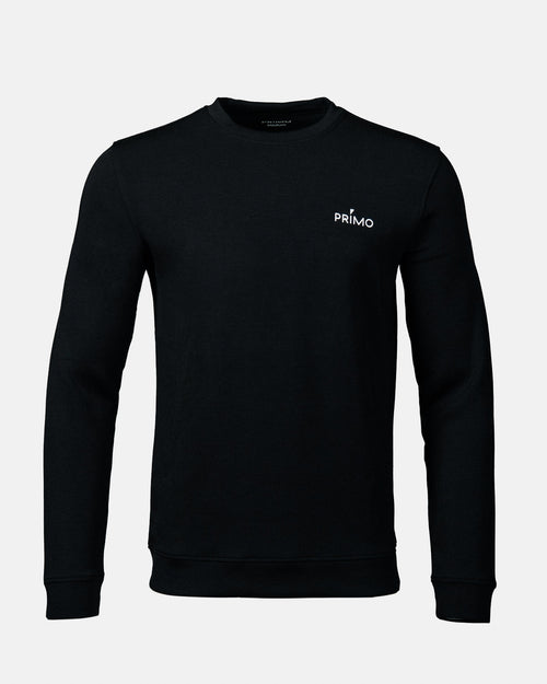 Men's Black Golf Crew Neck