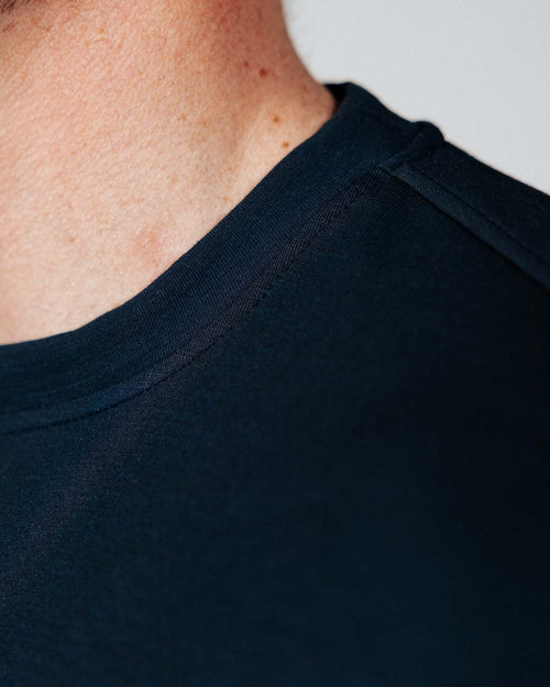 Men's Navy Golf Crew Neck