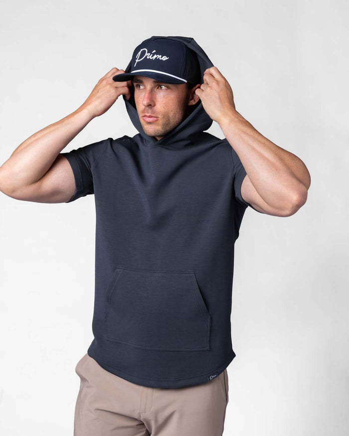 Dark Gray CoreSoft Hooded Tee