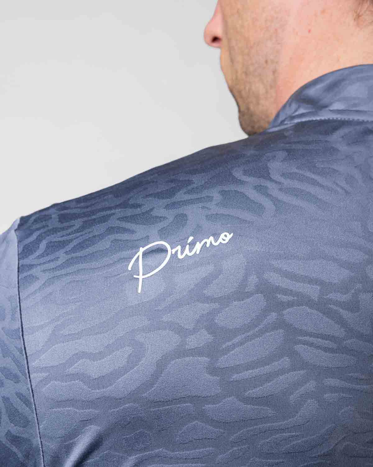 Dusty Blue Luxe Blade Polo