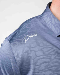 Dusty Blue Luxe Classic Polo