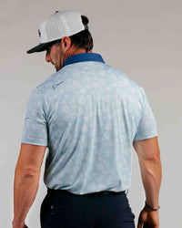 Frosted Floral Classic Polo