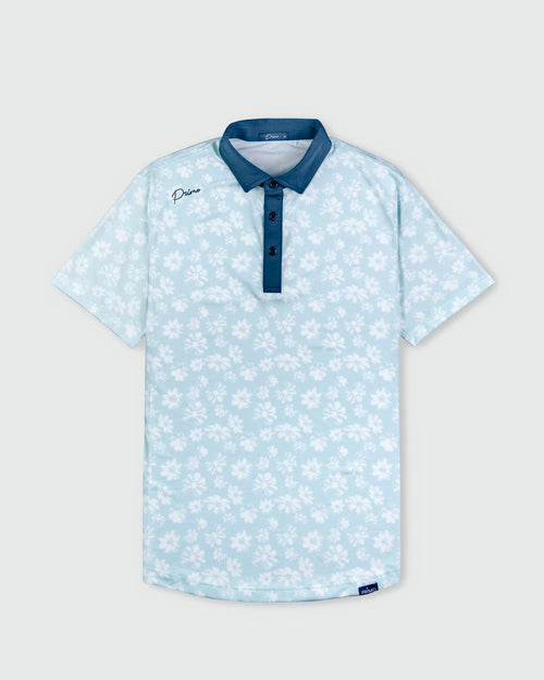 Frosted Floral Classic Polo