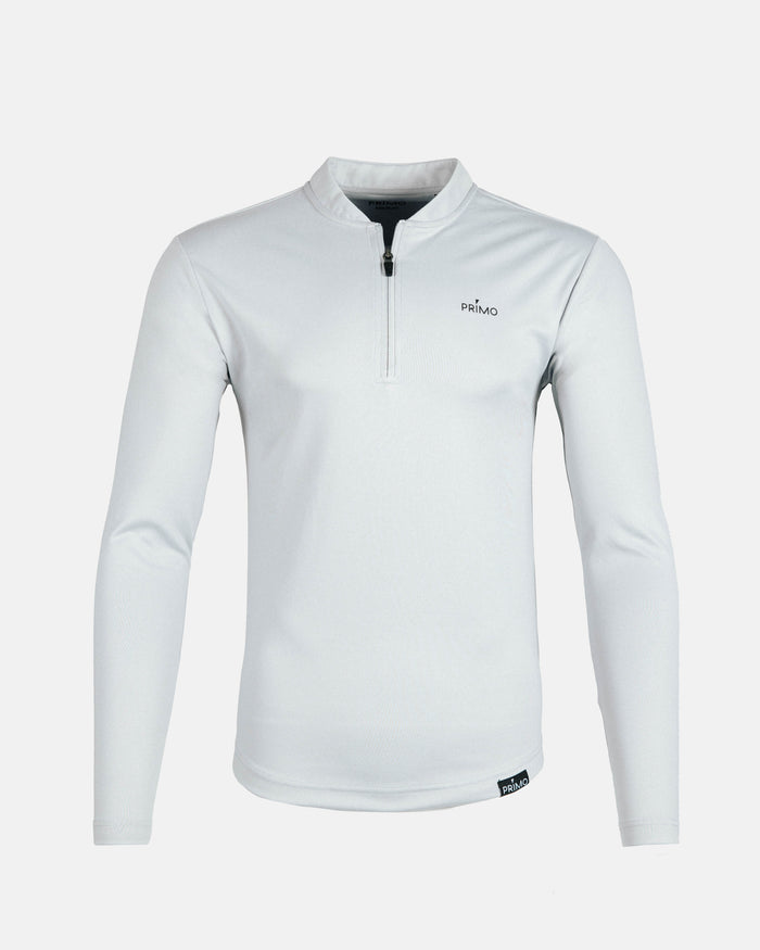 Light Gray Blade Quarter Zip