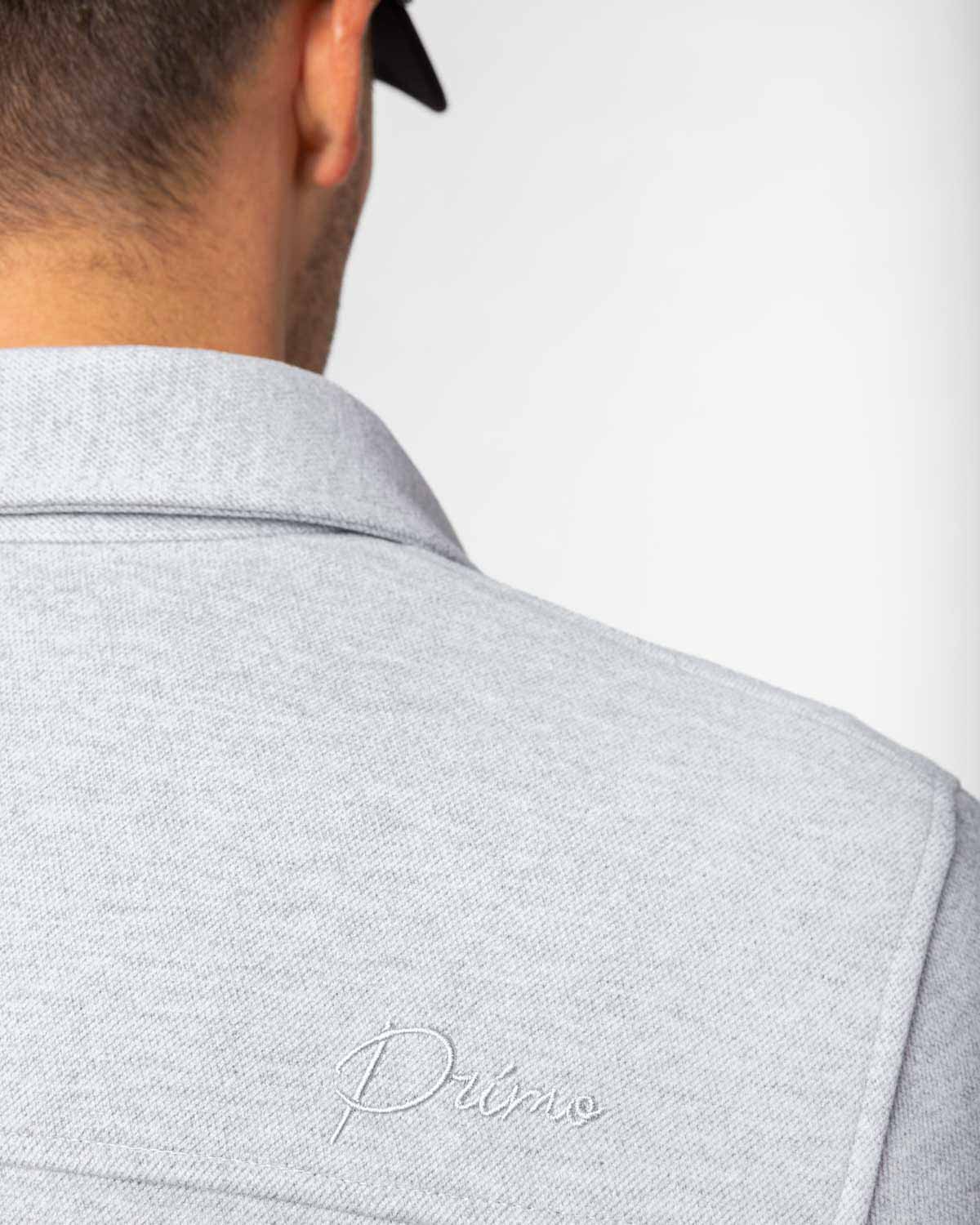 Light Gray Button Up Shirt