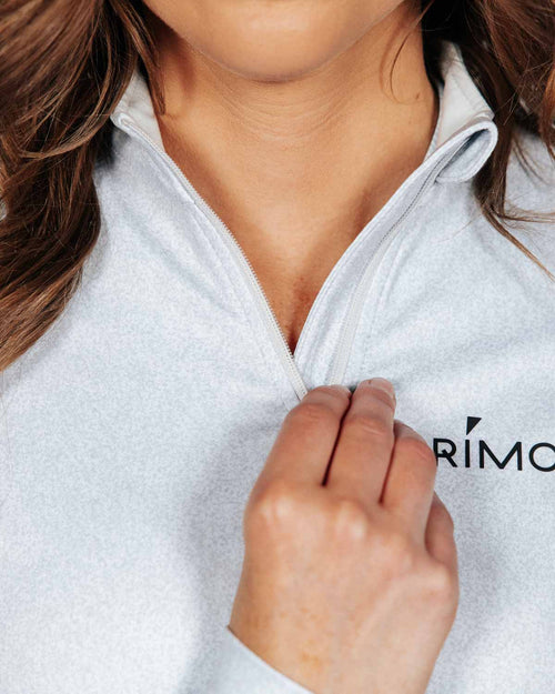 Women's Light Static Crop Quarterzip