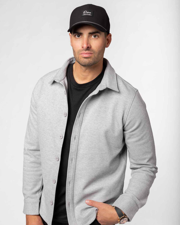 Light Gray Button Up Shirt