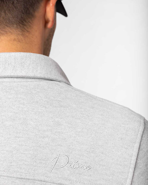 Light Gray Button Up Shirt
