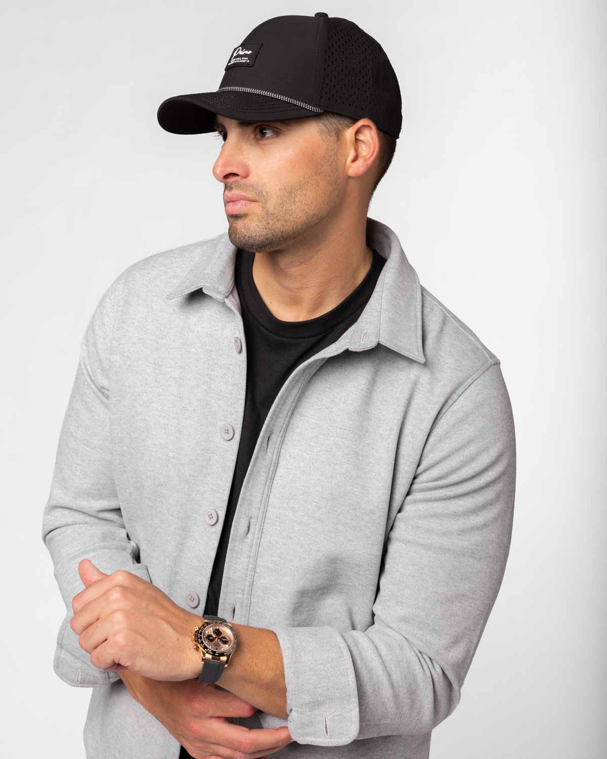 Light Gray Button Up Shirt