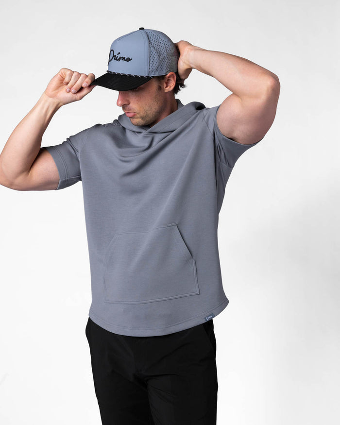 Light Gray CoreSoft Hooded Tee