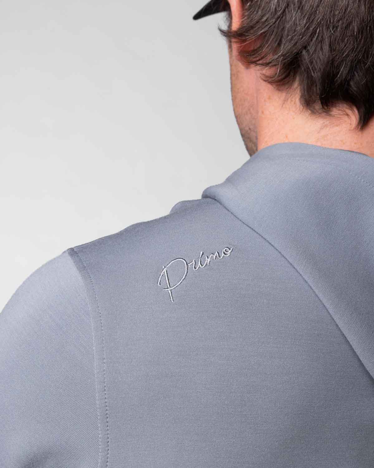 Light Gray CoreSoft Hooded Tee