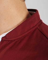 Maroon Blade Quarter Zip