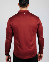 Maroon Blade Quarter Zip