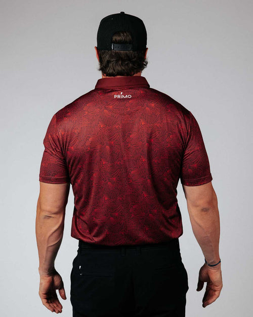 Maroon Ocean Spray Classic Polo