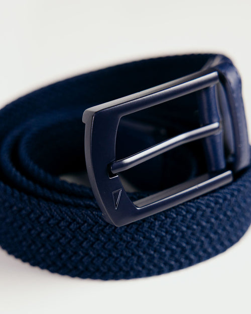 Navy Pro Braided Belt