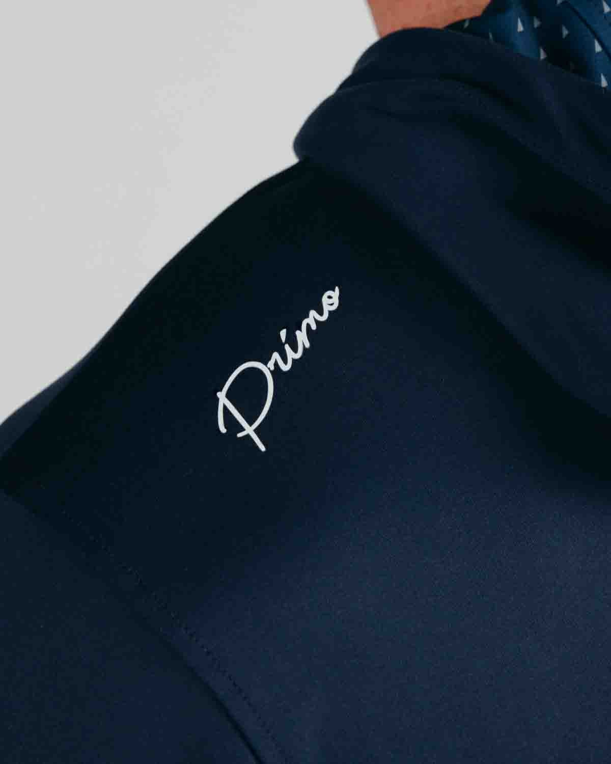 Navy Cursive Golf Hoodie