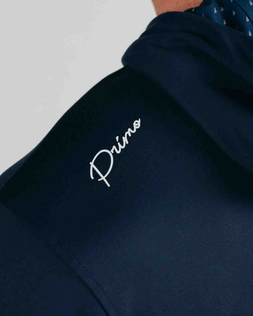 Navy Cursive Golf Hoodie