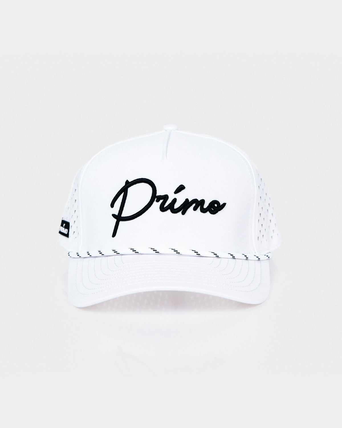 White Cursive Hat