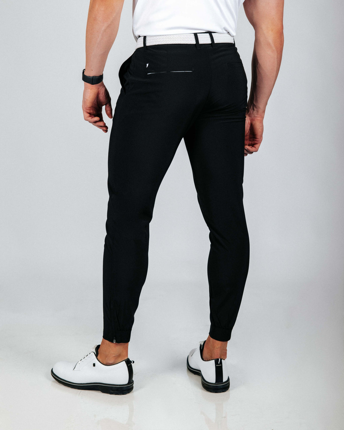 Men's Black Golf Jogger