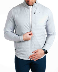 Primo Golf Light Gray Hybrid Jacket 