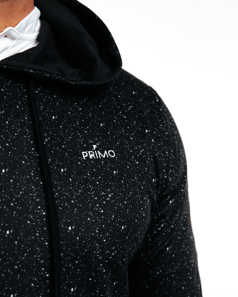 Primo Hoodie - Speckled Black