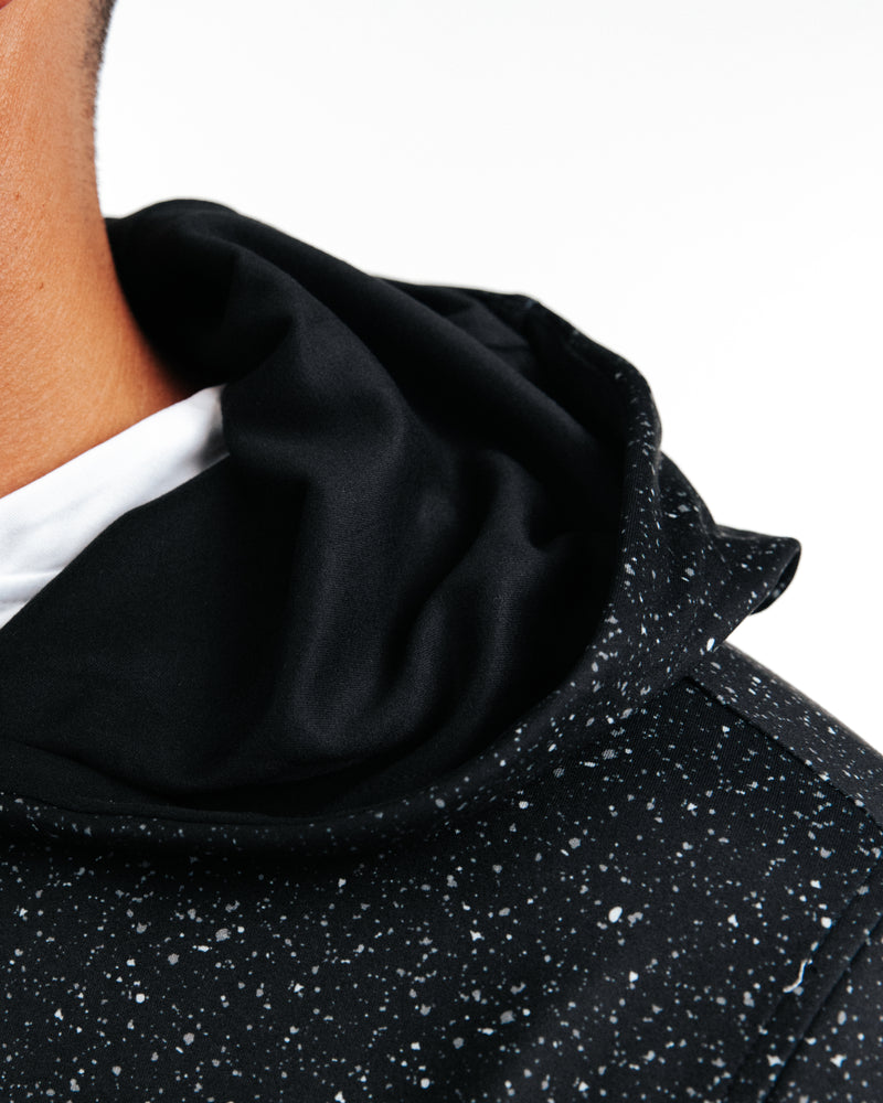 Primo Hoodie - Speckled Black